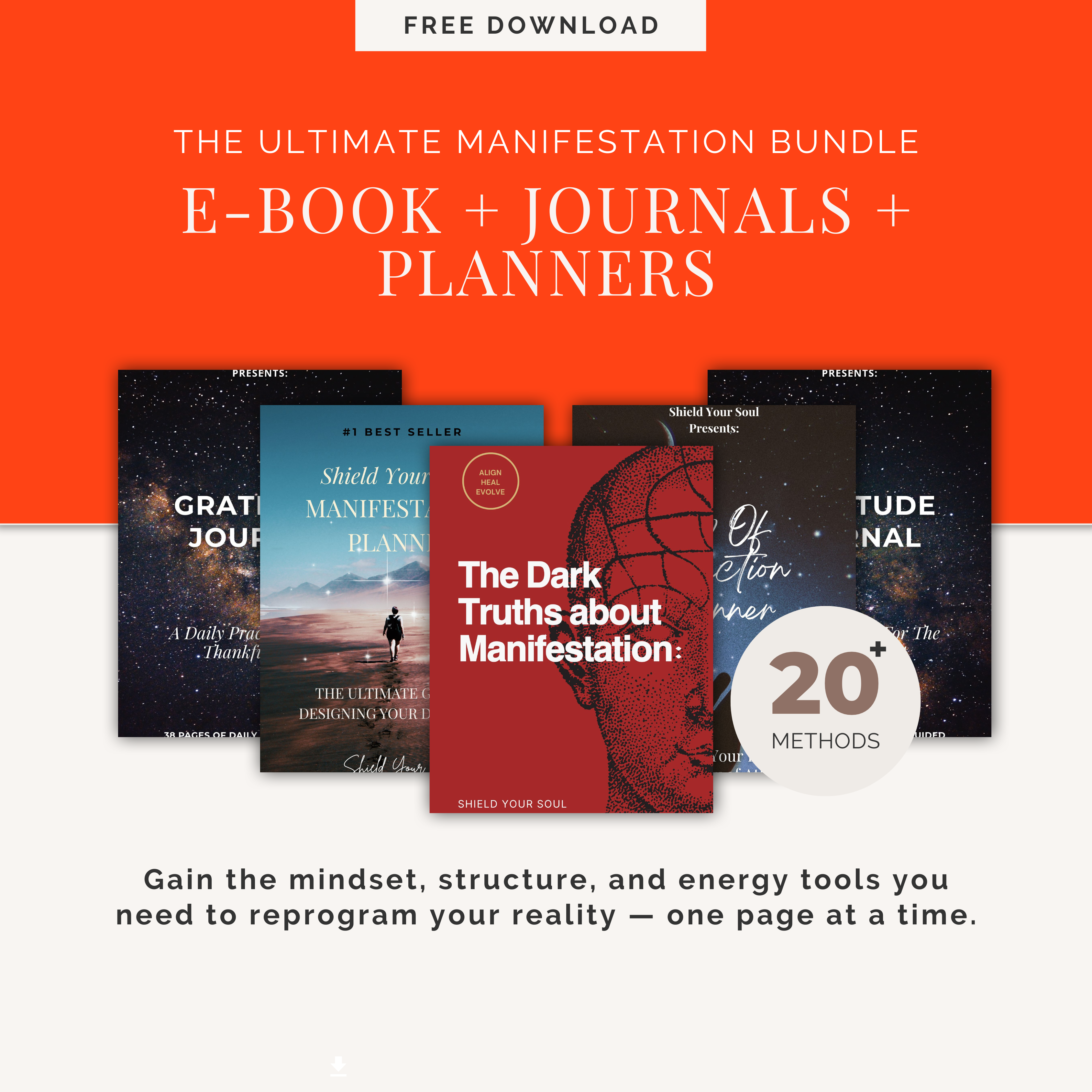 The Ultimate Manifestation Bundle  (Shield Your Soul eBook + All Planners & Journals)