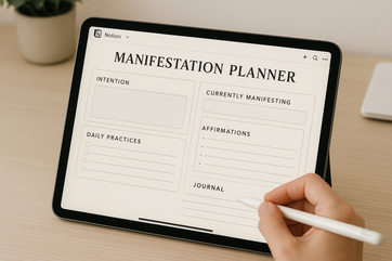 Digital Planner Notion Tablet