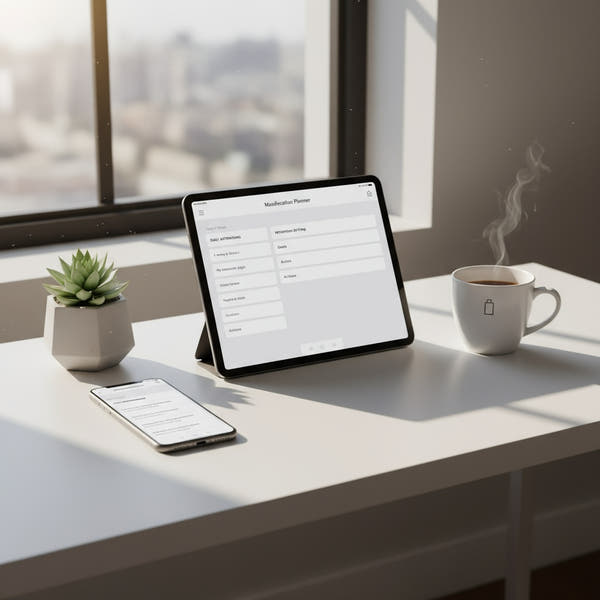 MANIFESTATION PLANNER - Design Your Reality