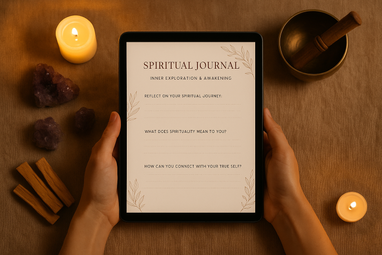 Spiritual Wellness Flat Lay